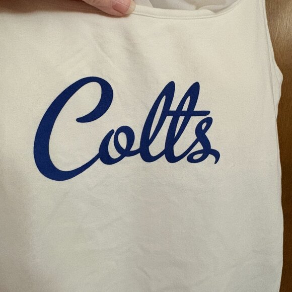 NFL Indianapolis Colts "Double Team" Cami Top W/ Mesh Overlay - Size: Large -NWT - Picture 11 of 16